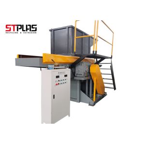 Buy cheap Waste One Shaft 110kw Plastic Shredder Machine With D2 Blades from wholesalers