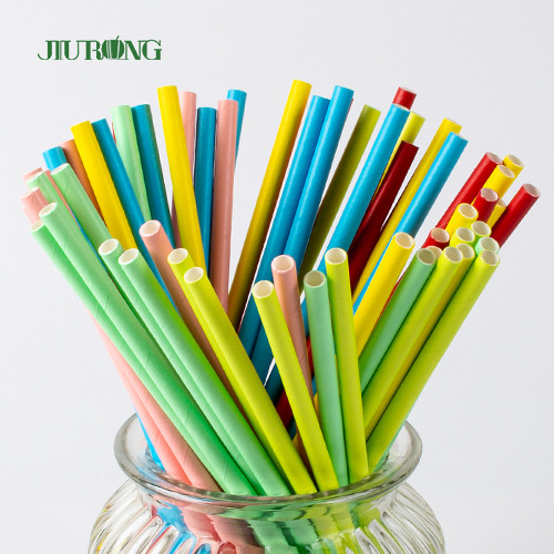 Buy cheap Custom Biodegradable Paper Straw For Coffee Drink Bendable 150mm from wholesalers