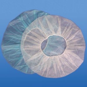Buy cheap Industrial Disposable Stretchable White Caps Hypoallergenic In Mushroom Shape product
