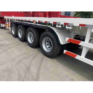 CIMC Best Quality 3-4 Axles 60t New lowbed Low Bed Semi Trailer 3 Axles 80t