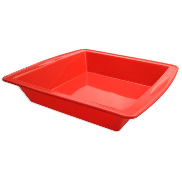 Buy cheap Silicone Cake Pan 8.5 " Nonstick Bakeware Baking Mould Brownie Pan for bread Chocolate Pie Pizza fudge and brownies from wholesalers
