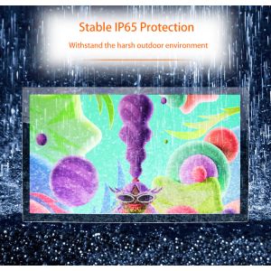 Buy cheap 55" 4K Ultra Slim LCD Display TNI Panel IP65 Outdoor All Weatherproof Media Player Digital Signage from wholesalers