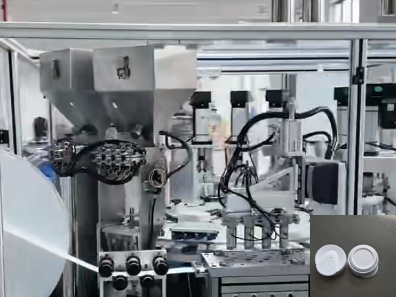 Buy cheap Desiccant Cap Filling Assembly Machine Accuracy with Servo Motor and PLC Control from wholesalers