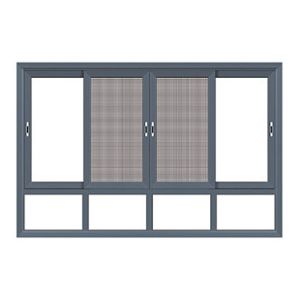 Buy cheap Strong R D Ability Custom Design Soundproof Aluminum Sliding Windows with Mosquito Net from wholesalers