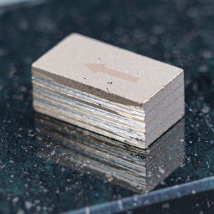 Buy cheap 1000-1200-1600mm Blade LINSING Diamond Marble Segment with Silver Welding Technology from wholesalers