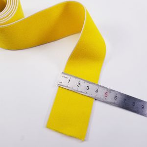 Wide 4CM Jacquard Striated Ribbon For Underwear Waistband Jacquard Elastic Band