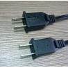 UL approved 2-pin polar plug with fuse nema 1-15P SPT-1/SPT-2 power cord plug for sale