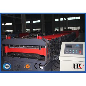 Buy cheap Electric R Panel Glazed Tile Roll Forming Machine For Roof , Wall from wholesalers