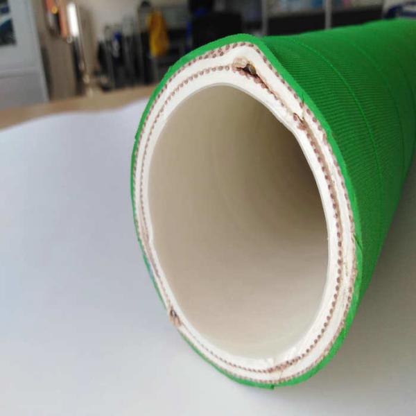 Quality 2" 60m Chemical Resistant Rubber Hose 150psi High Pressure for sale