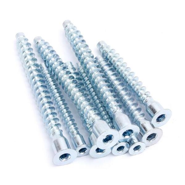 Buy cheap Pozi Drive Deep Hole Sharp Tip Confirmat Screw Q195 OEM from wholesalers