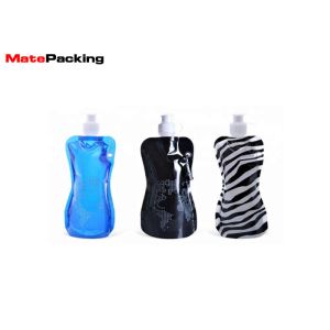 Foldable Spout Transparent Stand Up Pouch Custom Design Doypack For Drinking
