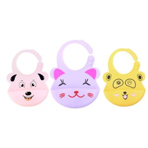 Buy cheap Waterproof Silicone Baby Bibs Lightweight Durable With Grab Easy To Clean from wholesalers