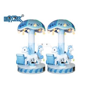 Buy cheap 140KG Kiddy Ride Machine Mini Electric Children Riding Carousel For Three People from wholesalers