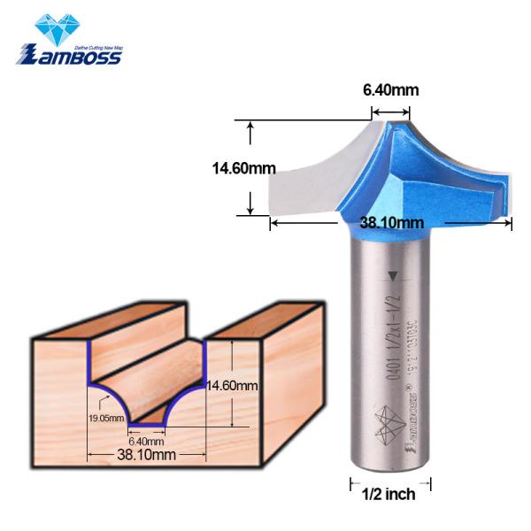 Buy cheap Lamboss Open End Engraving Router Carving Bits For Woodworking Engraving Milling Cutter Without Bearing from wholesalers