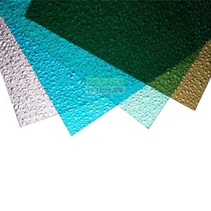 Transparent Embossed Polycarbonate Board Durable and Weather Resistant