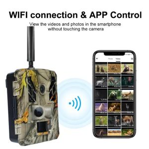Buy cheap 4G LTE Cellular Wild Game Trail Camera Traps With GSM MMS GPS APP Control Functions For Hunting from wholesalers