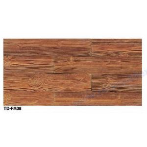 Buy cheap Wood 3D Durable Flexible Wall Tiles Outdoor Brown Color Stone Sands Material from wholesalers