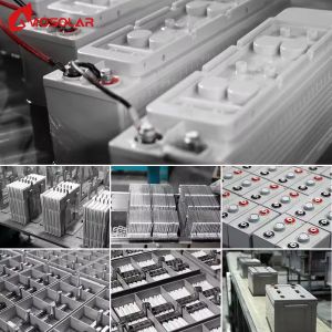 Buy cheap 12V 100Ah 200Ah 250Ah Amosolar Deep Cycle Power Solar Gel Battery for Off Grid System from wholesalers