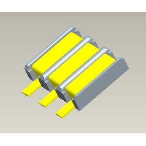 2.5mm 60V Battery Connector SMT Type with spacing sizes 1.2 to 6.5mm