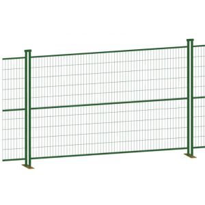 Buy cheap 10ft Hoarding Prefab Houses Temp Construction Fence Panels Safety from wholesalers