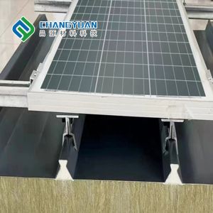 China Insulated Solar Roof Panel 100/150/200mm Thickness Energy Saving on sale
