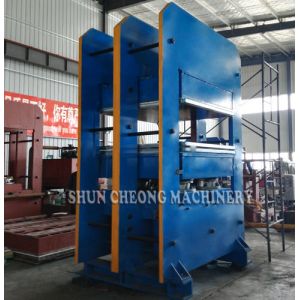 Buy cheap Custom 1100T Rubber Vulcanizing Press Machine Full Automatic from wholesalers