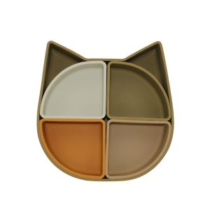 Buy cheap Cat Face Style Silicone Section Plate With CE BSCI Certification from wholesalers