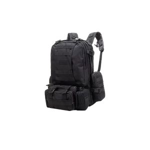 Black Disaster Backpack Ce Camping Survival Kit LED Illumination Type
