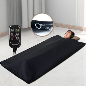 Buy cheap Whitening Far Infrared Sauna Blanket for Home Use and SPA Beauty Salon with Portable Zipper Design from wholesalers