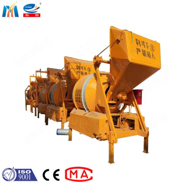 Buy cheap Electrical Engine Concrete Drum Mixer With Self Loading Hopper from wholesalers