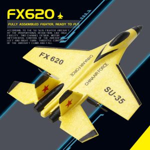 FX620 2.4GHz 2-Channel Foam RC Plane Model Glider RC Jet Airplane with Charging