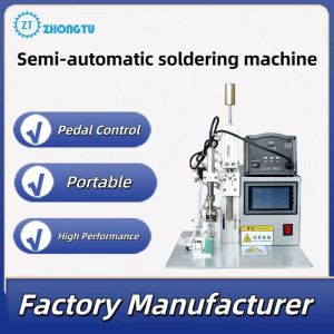 Buy cheap Foot Tin PCB / LED / Robot Semi Automatic Welding Machine Multifunctional 200W from wholesalers