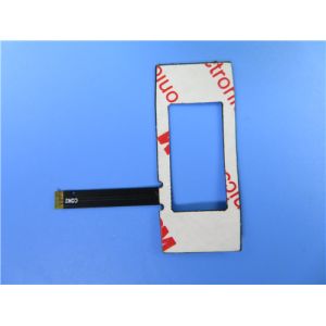 Multilayer Flexible Circuit 4-layer FPC Built on Polyimide With Black Solder