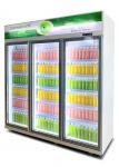 Buy cheap Eco Friendly Low E Glass Commercial Display Beverage Refrigerator For Bar Supermarket from wholesalers