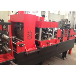 China Automatical C U  Purlin Roll forming Machine With Servo Feeding and Punching on sale