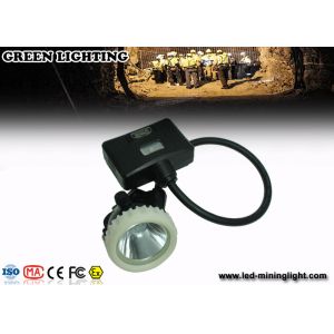 Buy cheap High Power 10000 Lux Superbirght Led Miners Lights / Mining Hard Hat Lights Light Weight from wholesalers