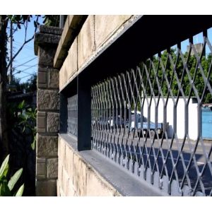 Buy cheap Hot Dip Galvanized Carbon Steel Expanded Metal With Gothic Style from wholesalers