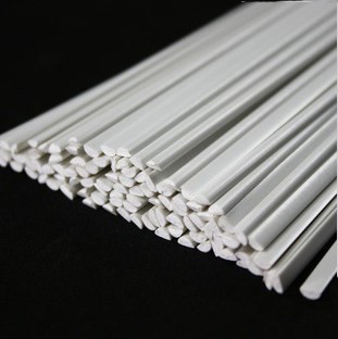 Half Round Stick ABS Plastic pipe 50cm length DIA 1.0-4.0MM 1.0,1.5,2.0,3.0,4