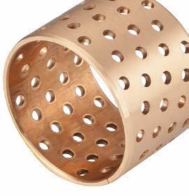 DIN 1494 / ISO 3547 Sleeve Tin Bronze CuSn8 Plain Bearing Rolled Bushes With