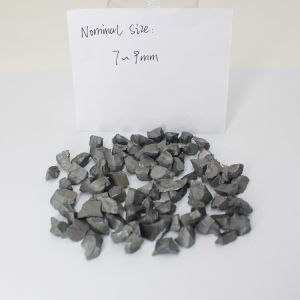 7-9mm YG YD Tungsten Carbide Particles Black Crashed Grits