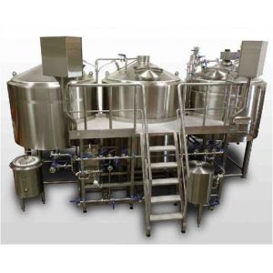 Buy cheap 1500L Mirror Polished 3 Vessel Brewhouse With PLC Control from wholesalers