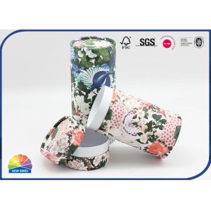 Buy cheap Food Grade Creative Paper Packaging Tube Two Layers Separated Packaging from wholesalers