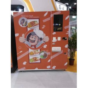 Buy cheap Single Mircowave Hot Fast Food Vending Machine 3500W Power OEM from wholesalers
