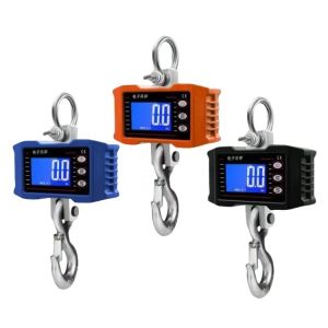 200kg-2000kg Capacity LCD/LED Display Crane Scale with 500g-1g Accuracy and