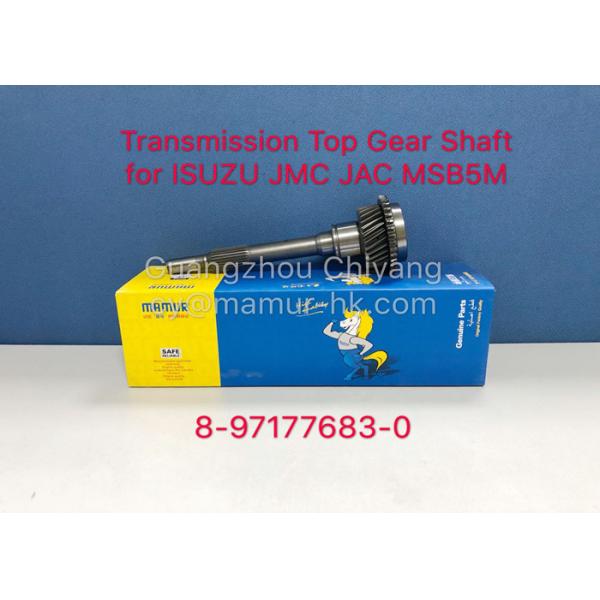 Buy cheap Top Gear Shaft ISUZU Gearbox Parts For ISUZU MSB5M JMC JAC 8-97177683-0 8971776830 from wholesalers