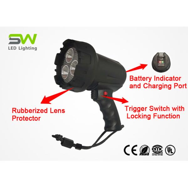 Buy cheap OEM Floatable IP66 Grade Rechargeable LED Spotlight With Locking Function from wholesalers