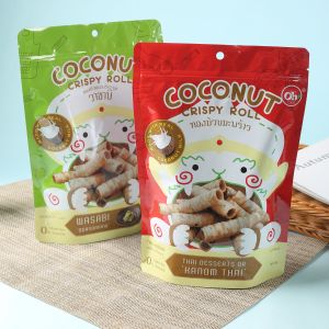 Buy cheap Custom printed stand up pouch with zipper for Candy .Cookies ,Biscuits .Coffee packaging from wholesalers