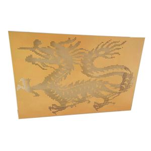 Buy cheap Aluminum Facade 3D Laser Cut Metal Wall Panels Customized Pattern from wholesalers