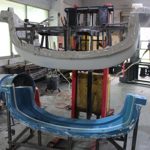 Buy cheap Customized Reaction Injection Moulding Automotive Parts , Car Bumper Injection Moulding OEM from wholesalers