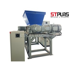 Buy cheap Waste Film Plastic Shredder Machine , Double Roller Plastic Recycling Crusher from wholesalers